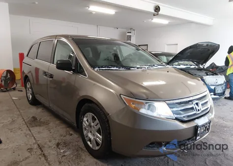 2011 Honda Odyssey Lx из США, поврежденный, VIN 5FNRL5H20BB040505